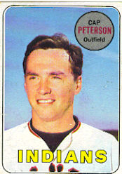 1969 Topps Baseball Cards      571     Cap Peterson
